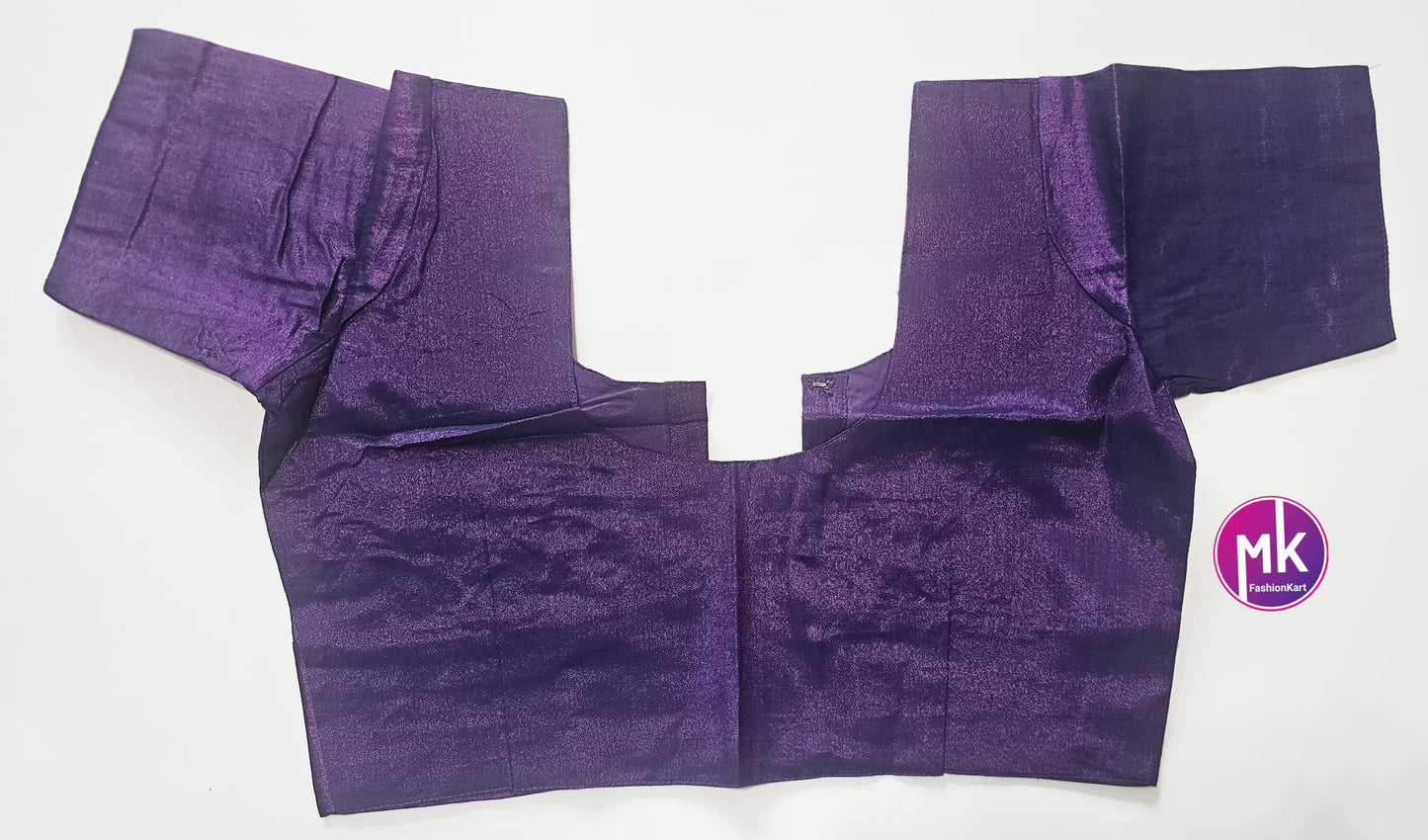 Readymade Saree Blouse/Lehenga Blouse (BATCH 1) - Vibrant colors Tissue Silk base blouse with lining - Size 36" -MK Fashionkart