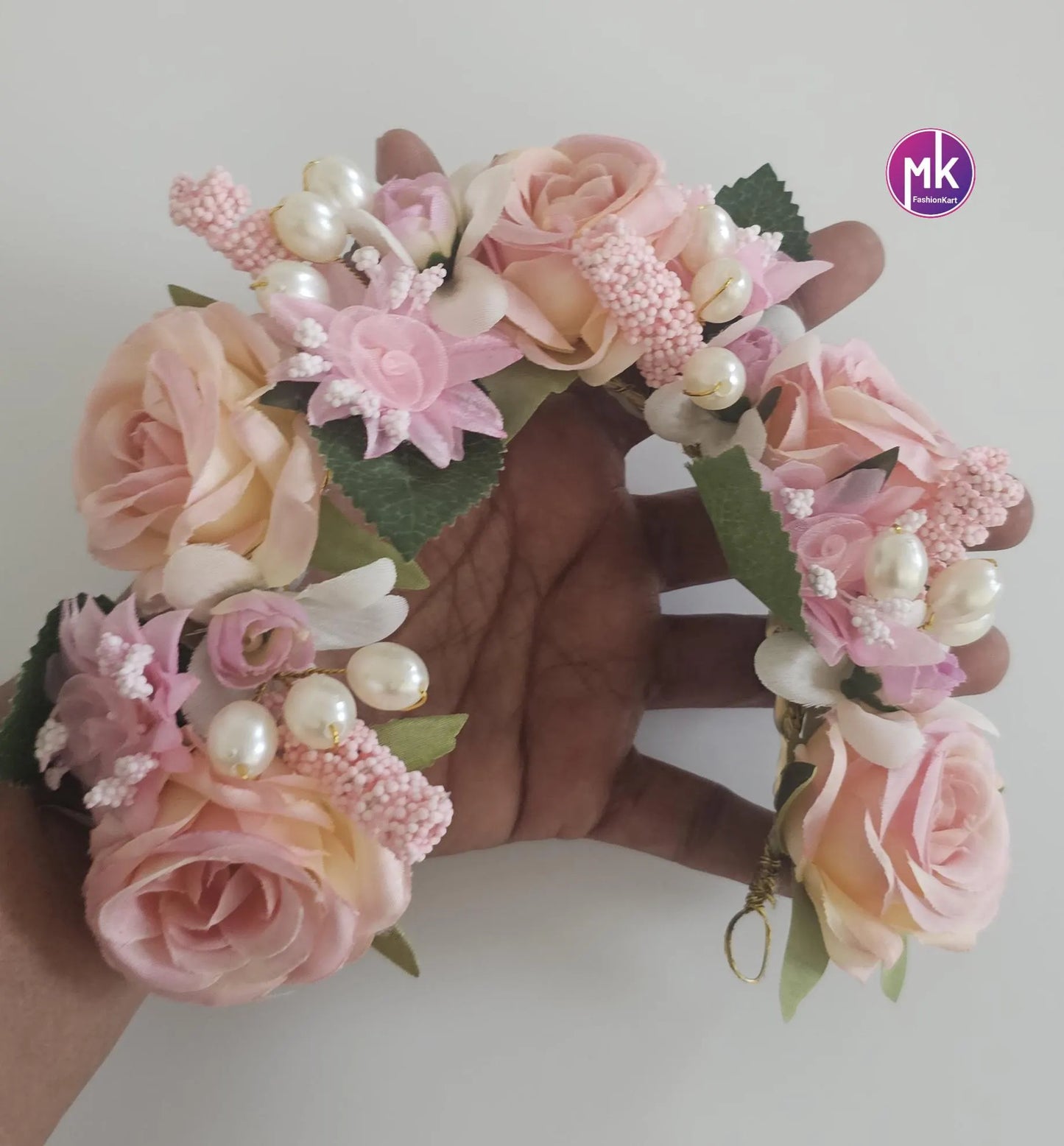 Beautiful Artificial flower veni/Juda - Artificial garland for hair - Hair Accessories for Girls/women - MK Fashionkart