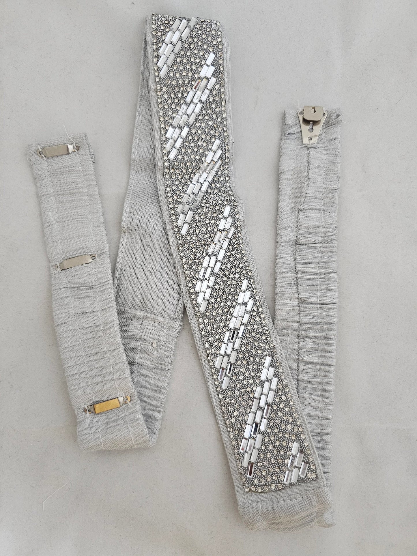 Designer Hip Belt with Elastic adjustable hooks - Saree Belt - Matching for Saree Lehenga - waist belt Saree Lehenga Fashion Jewelry