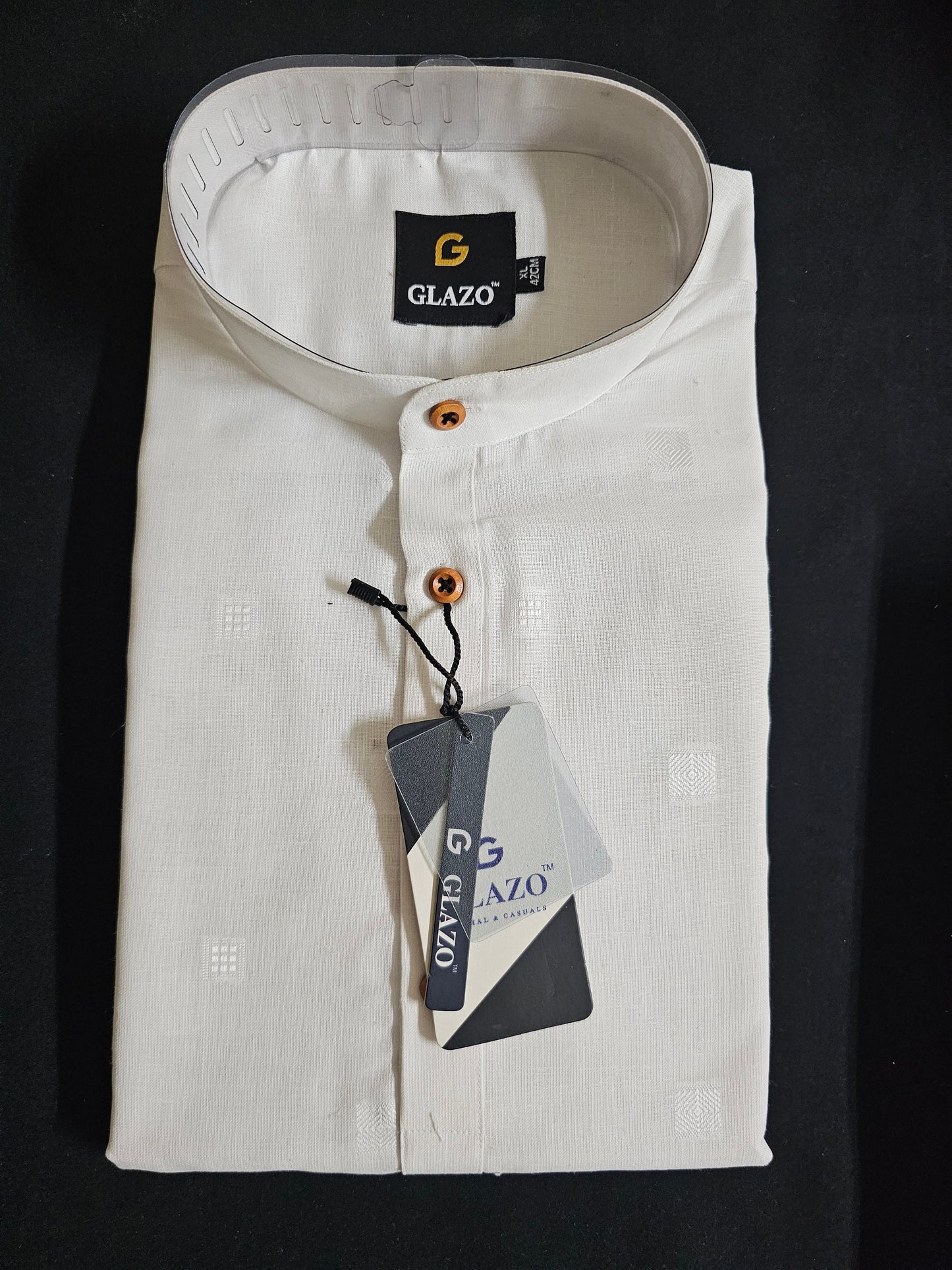 Men's Cotton butta work Long Kurta - Full Hand - Long sleeve - Front open - pocket Kurta - Partywear - MK Fashionkart - Indian Dresses