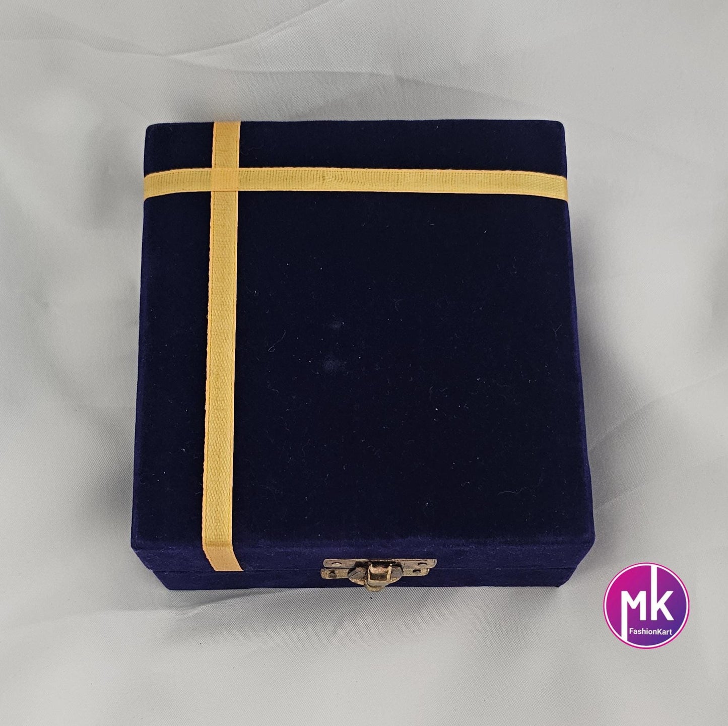 German Gold Silver Brass Bowl, Spoon set with Velvet gift box pack - Gift Item - Baby shower Gift/Annaprasana Gift - MK Fashionkart