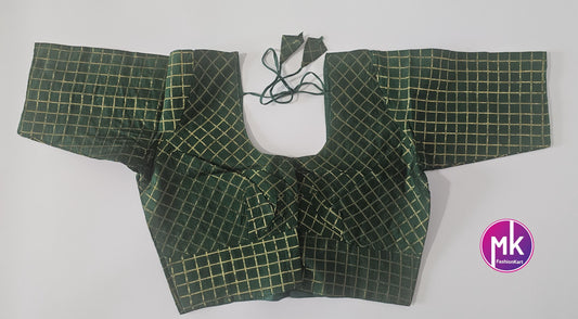 Readymade Saree/Lehenga Blouse - Vibrant colors Koral Silk blouse w lining - Silk base blouse - Size 36", 38", 40", 42" - MK Fashionkart