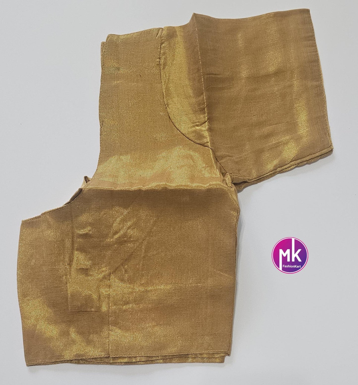 Readymade Saree Blouse/Lehenga Blouse (BATCH 1) - Vibrant colors Tissue Silk base blouse with lining - Size 36" -MK Fashionkart