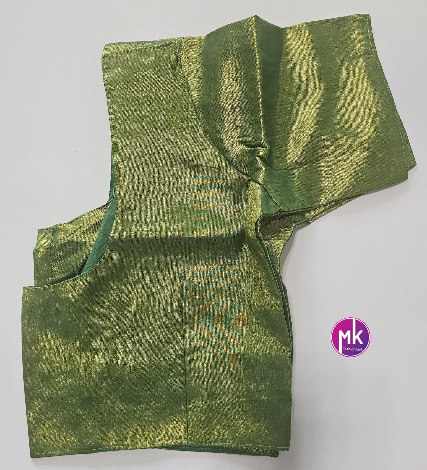 Readymade Saree Blouse/Lehenga Blouse (BATCH 1) - Vibrant colors Shiny Silk base blouse with lining - Size 42" -MK Fashionkart