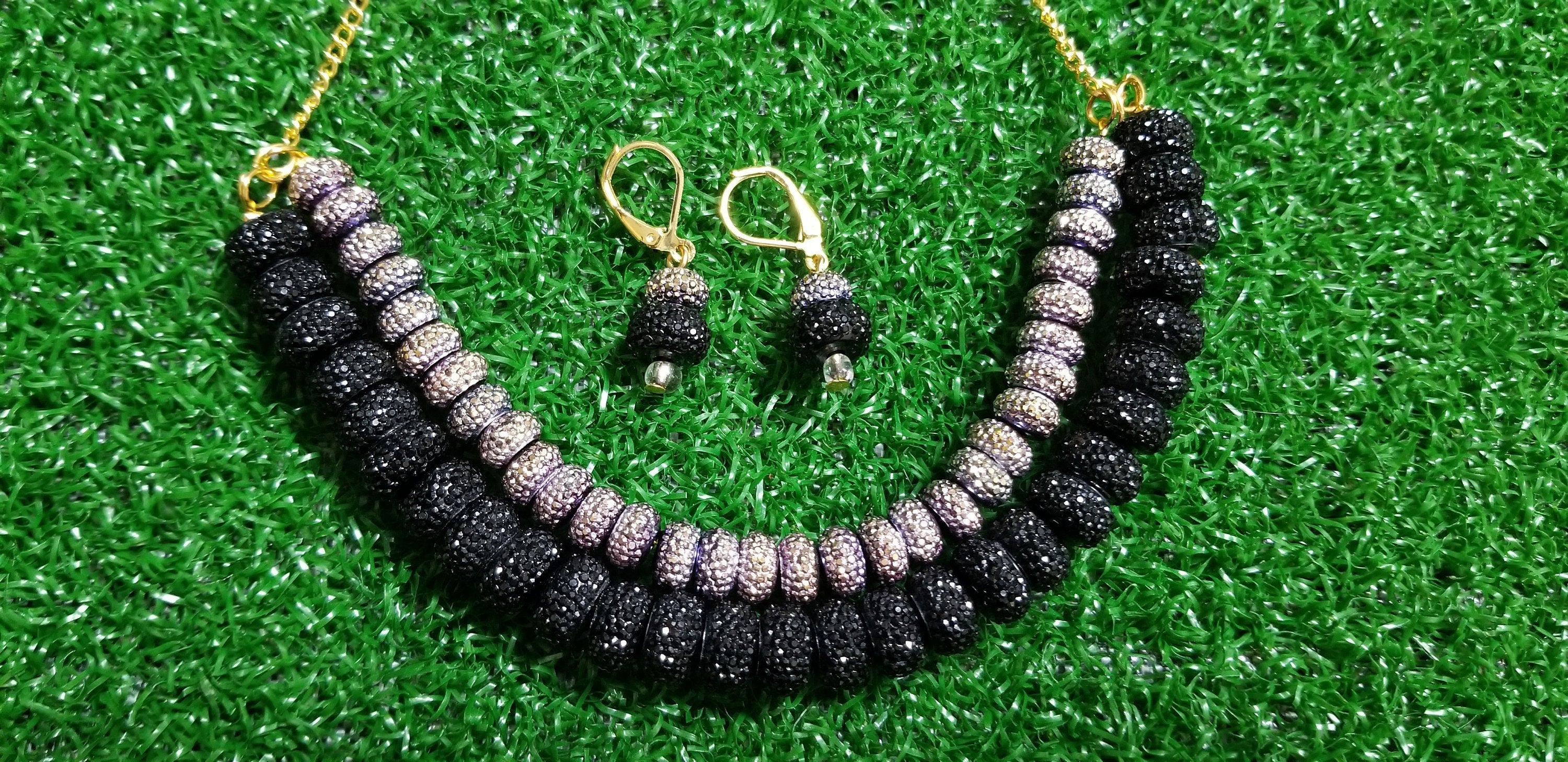 Fashion Beads Double layer Necklace