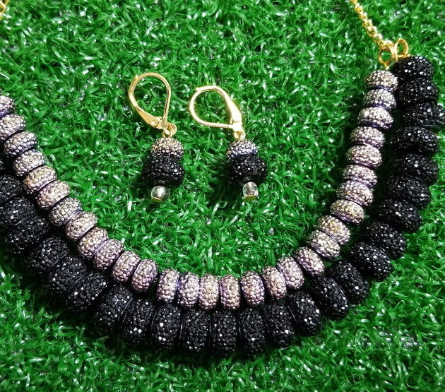 Fashion Beads Double layer Necklace