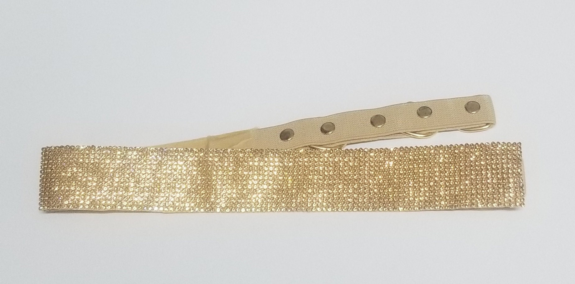Golden Designer Hip Belt with Elastic adjustable Clasp - Fancy Belt - Matching for Saree Lehenga - waist belt Saree Lehenga