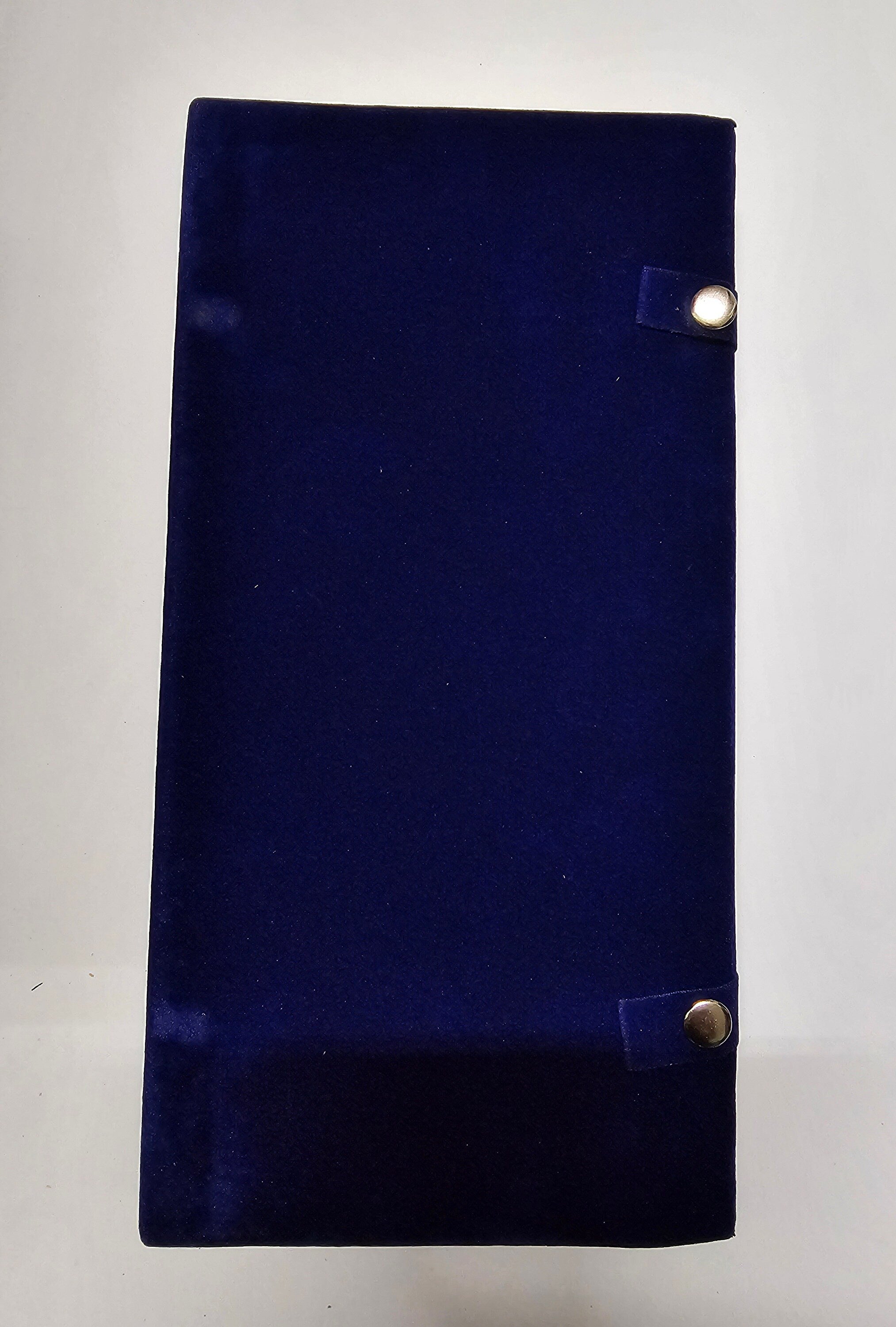Wedding Jewelry velvet box Haram Earring Display case storage Holder (Horizontal opening Dark Red Color