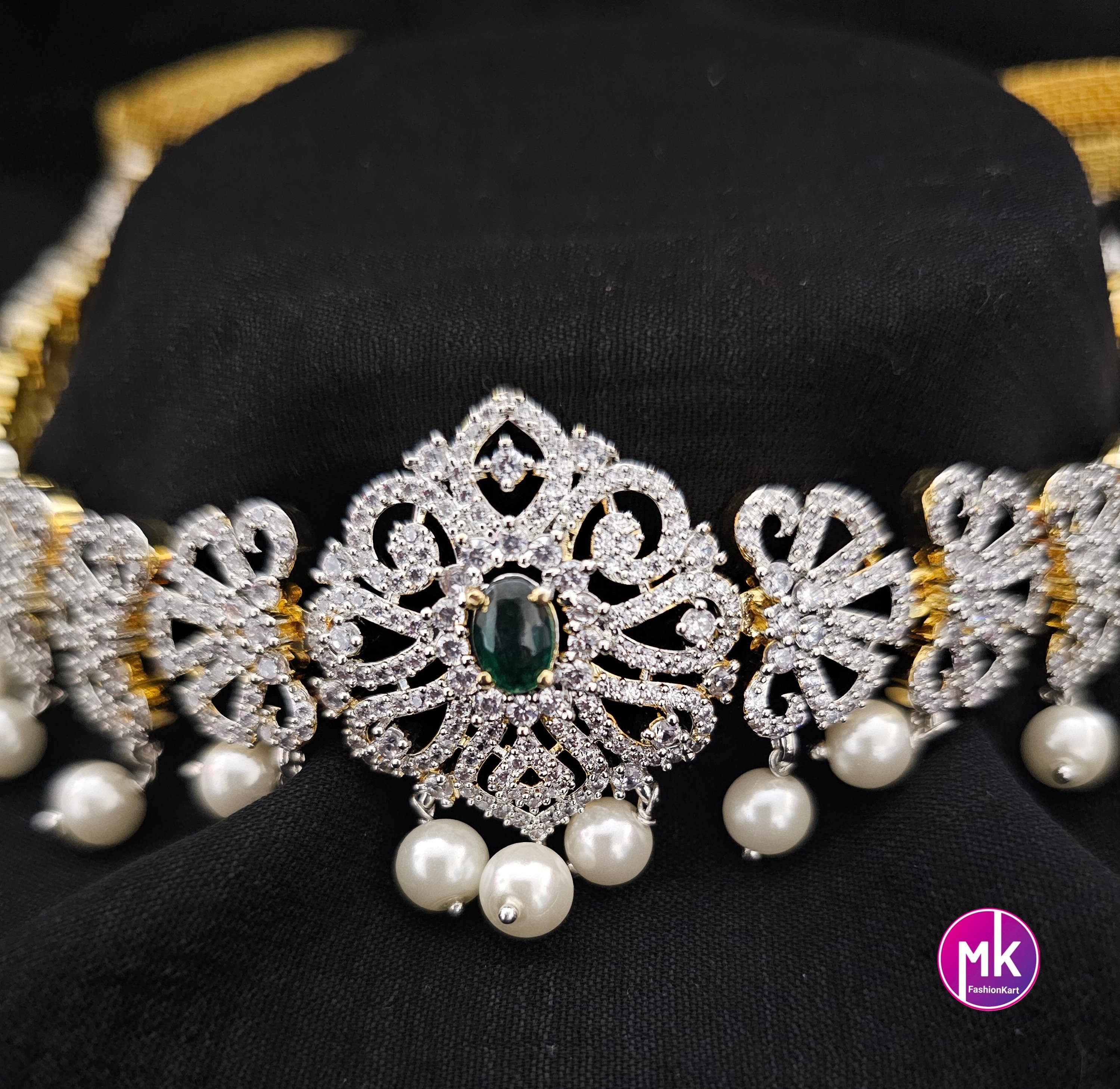 AD stone Gold finish Bridal Hip Chain-Traditional Hip Chain-Vaddanam-Kamarbandh-Kamarpatta-Waist belt-Hip belt-Belly chain