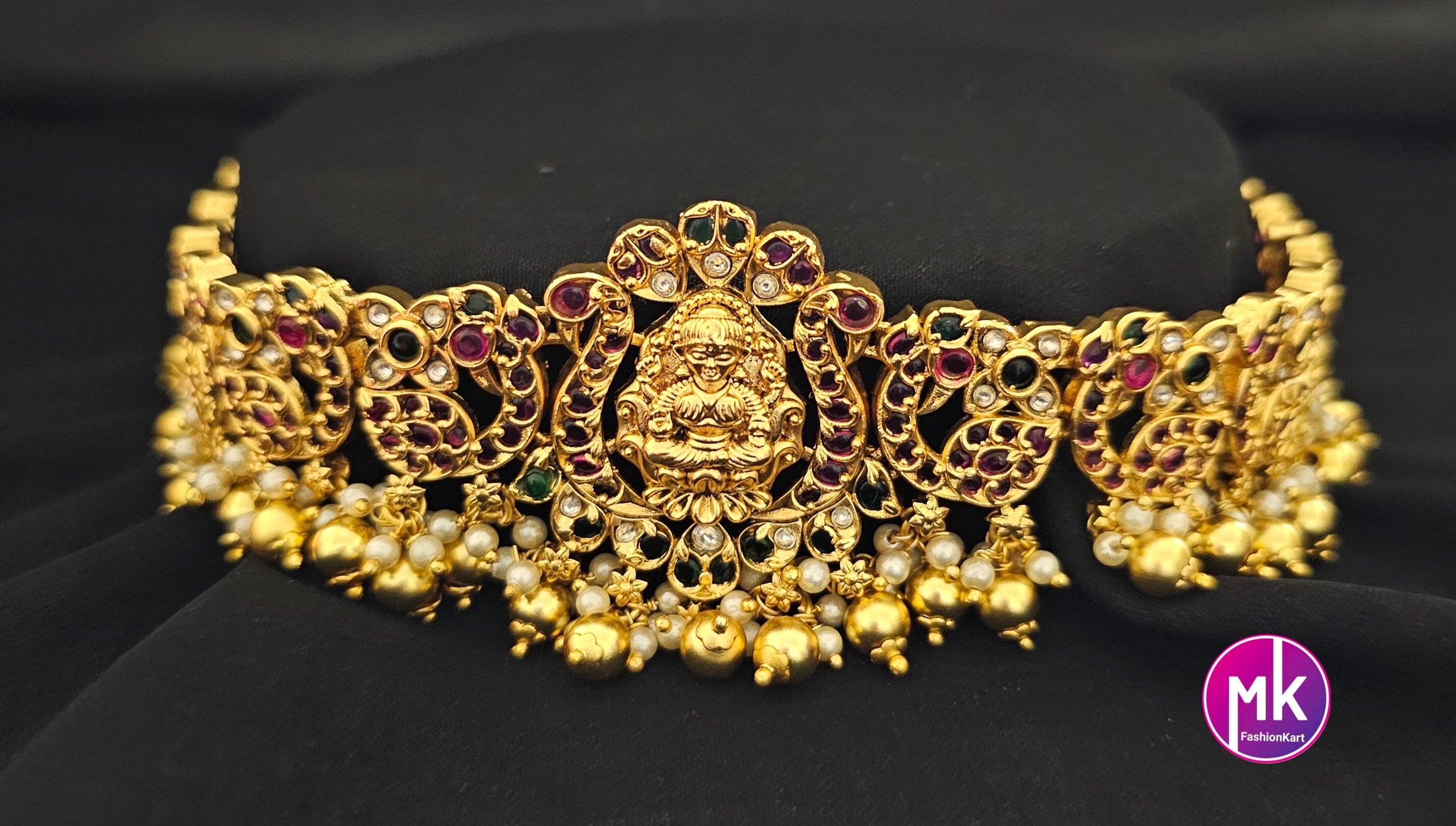 Lakshmi Peacock gold finish Bridal Hip Chain-Traditional Hip Chain-Vaddanam-Kamarbandh-Kamarpatta-Waist belt-Belly chain