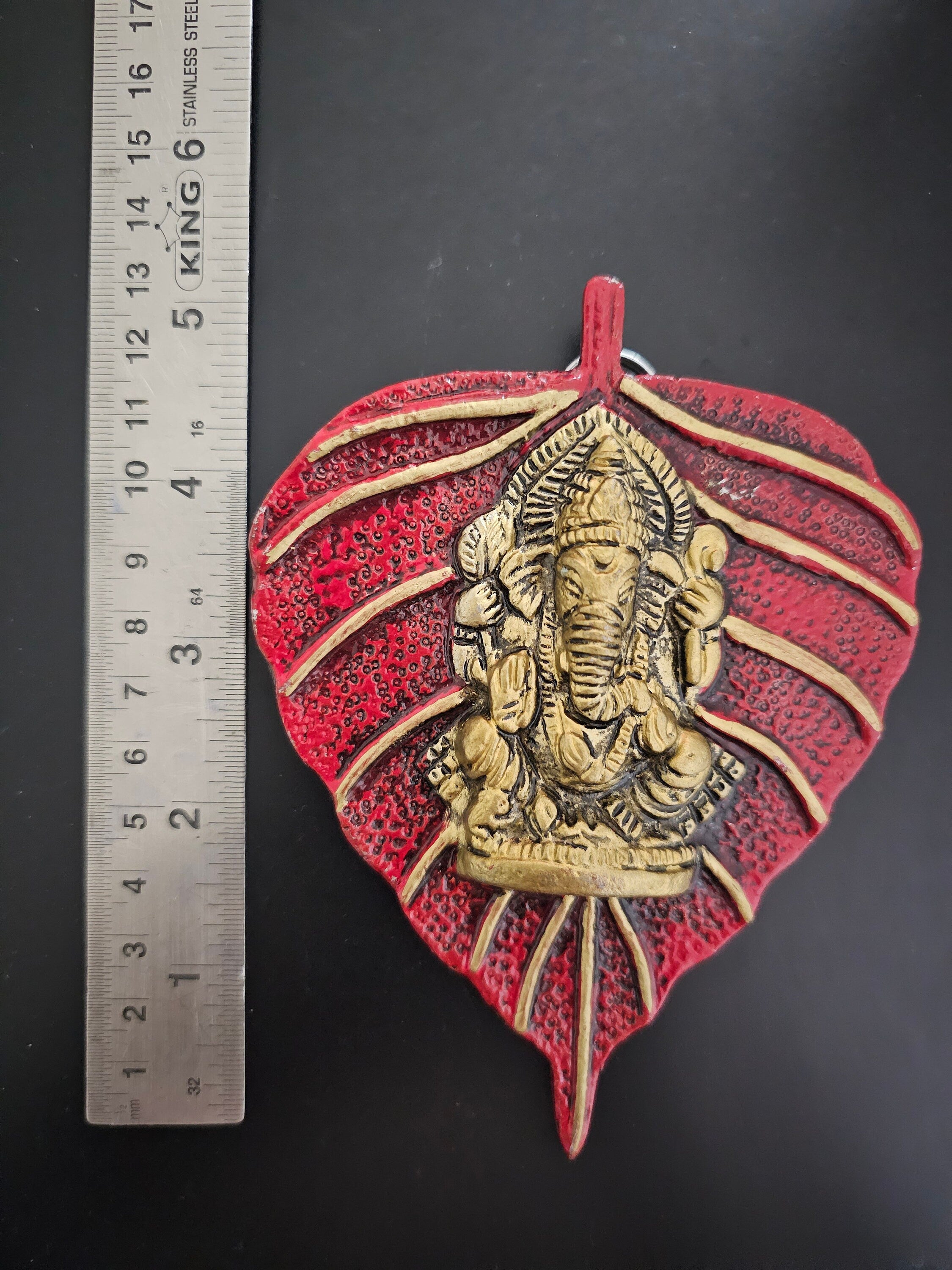 Leaf Ganesa Door hangers, House warming Gift, Ganesa for Pooja return gift, Idol statues